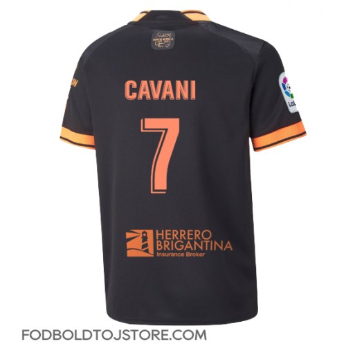 Valencia Edinson Cavani #7 Udebanetrøje 2022-23 Kortærmet